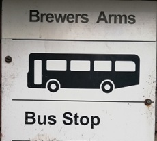 Bus Stop Sign